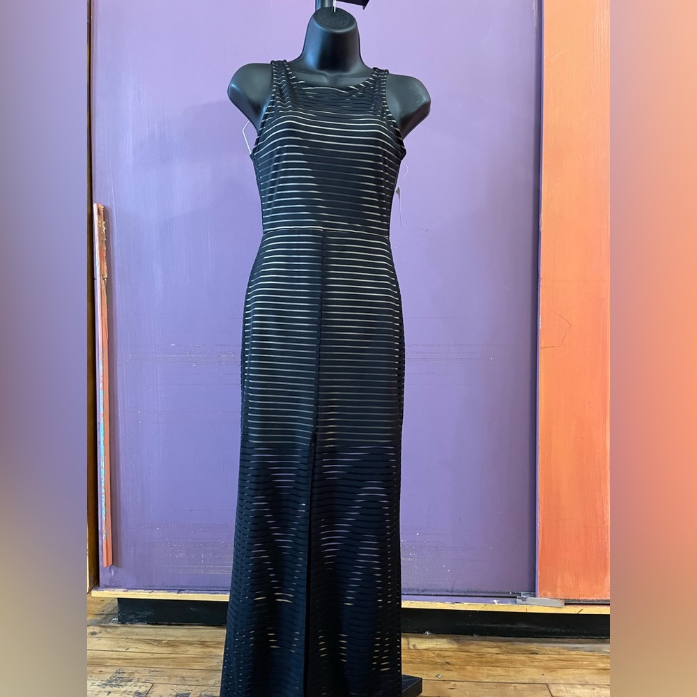 Black maxi dress